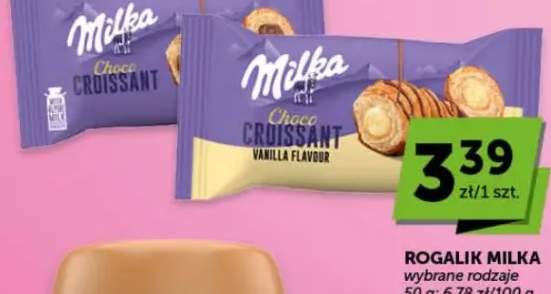 Rogalik Milka Choco Croissant wybrane rodzaje