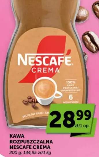 Kawa rozpuszczalna Nescafe Crema
