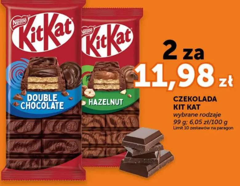 Czekolada Kit Kat Hazelnut