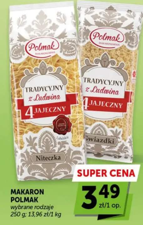 Makaron tradycyjny z ludwina