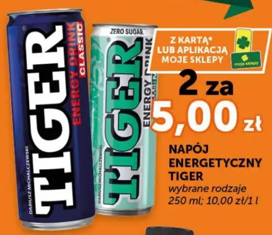 Napój energetyczny wybrane rodzaje