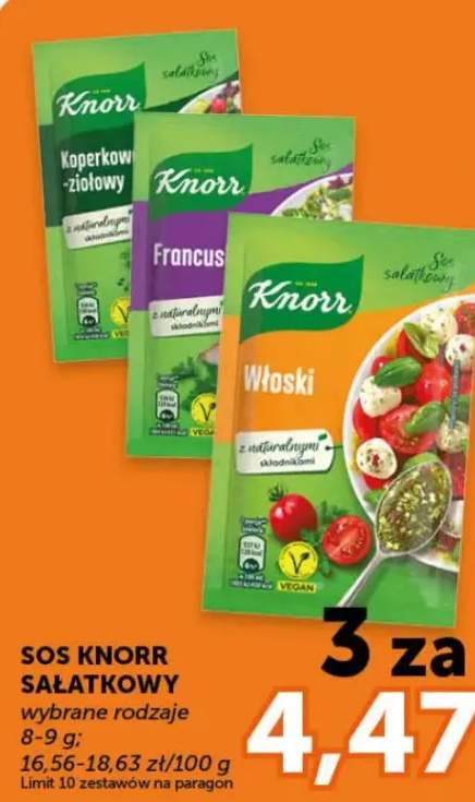 Sos sałatkowy wybrane rodzaje