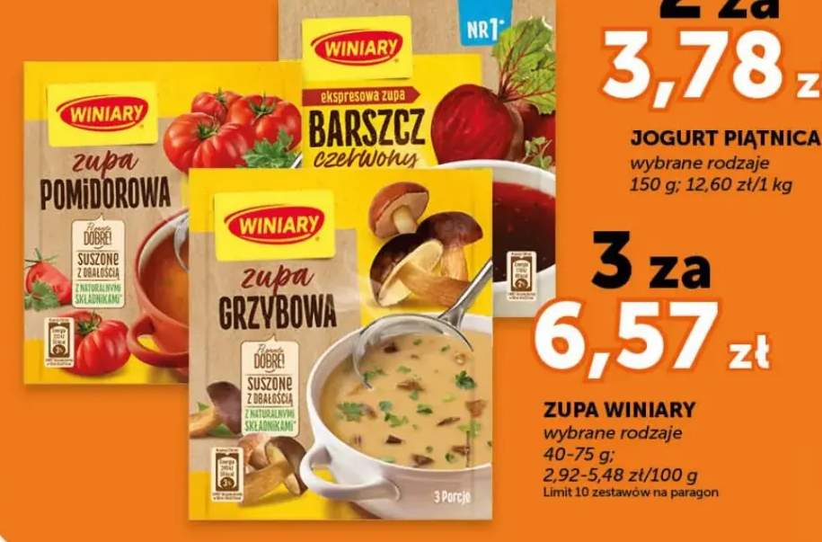 Zupa wybrane rodzaje