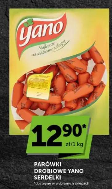 Parówki drobiowe serdelki