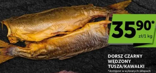 Dorsz czarny wędzony Tusza/Kawałki