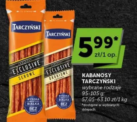 Kabanosy wybrane rodzaje