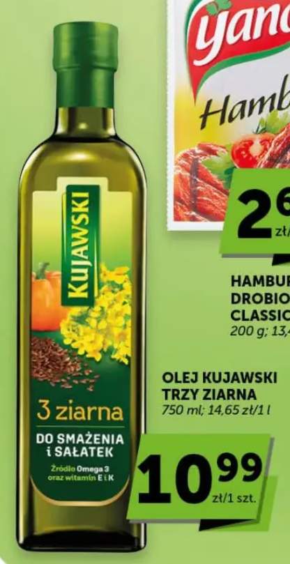 Olej 3 ziarna do smażenia i sałatek
