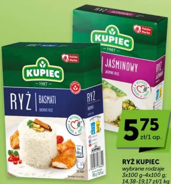 Ryż wybrane rodzaje