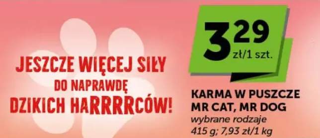 Karma w puszce wybrane rodzaje