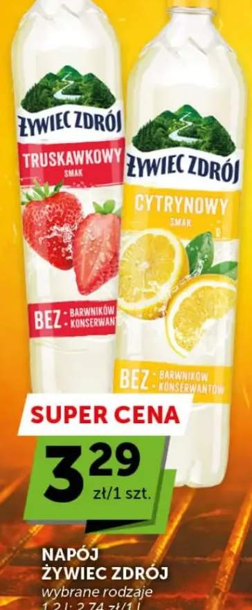 Napój Żywiec Zdrój truskawkowy smak