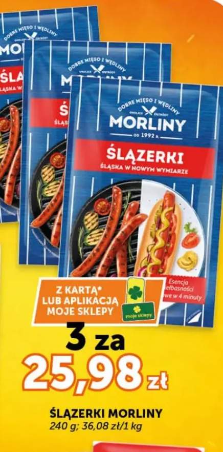 Kiełbaski Ślązerki śląska w nowym wymiarze Morliny