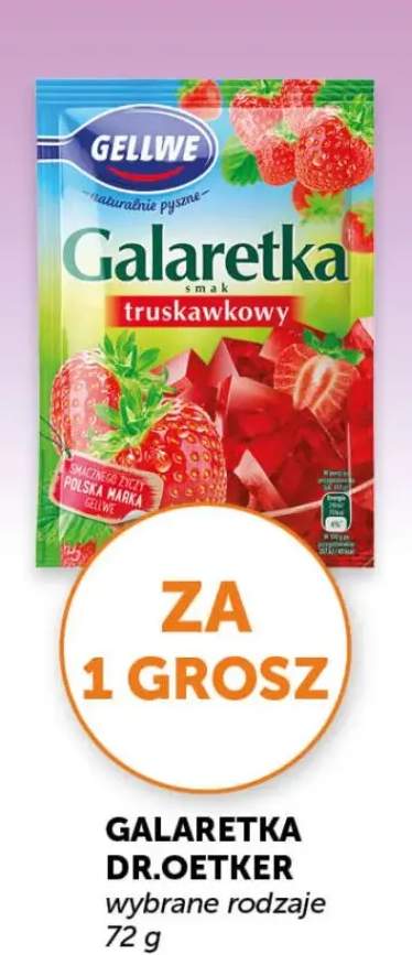 Galaretka truskawkowa Dr.Oetker