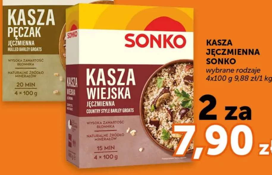 Kasza pęczak jęczmienna Sonko