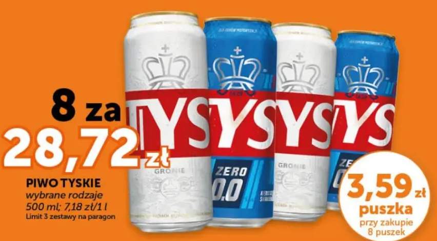 Piwo Tyskie Zero 0.0