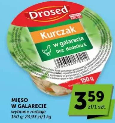 Mięso w galarecie kurczak Drosed bez dodatku E