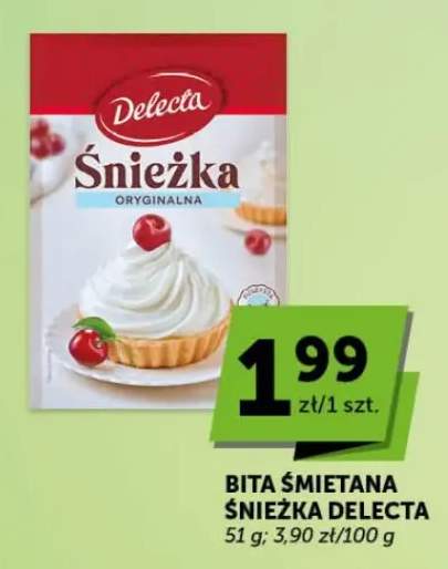 Bita śmietana Śnieżka Delecta oryginalna