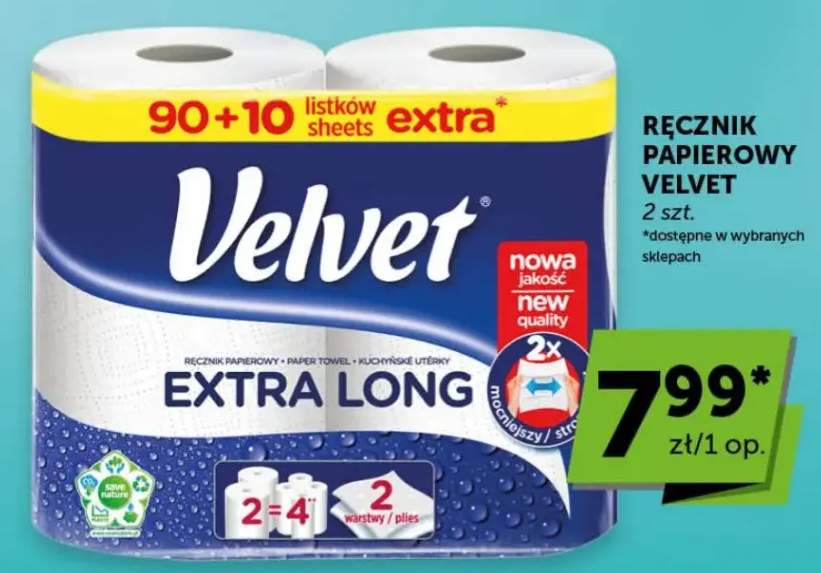 Ręcznik papierowy Velvet Extra Long