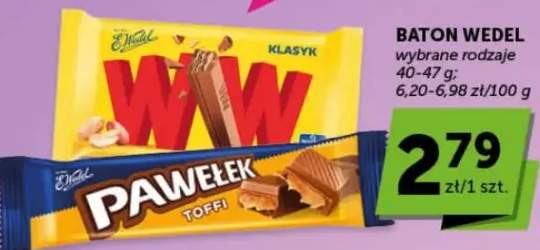 Baton Wedel Pawełek Toffi