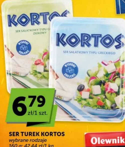 Ser sałatkowy typu greckiego Kortos ziołowy