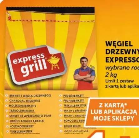 Węgiel drzewny ExpressGrill wybrane rodzaje