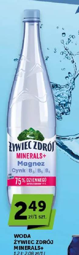 Woda Żywiec Zdrój Minerals+ Magnez